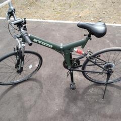 KYUZO 折りたたみ式マウンテンバイク 26インチ