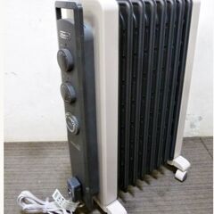 デロンギ ヴェルティカルドオイルヒーター RHJ21F0812-GY 動作良好  