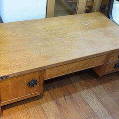 屋久杉 文机 お座敷机 ローデスク【モノ市場東浦店】125