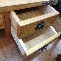 屋久杉 文机 お座敷机 ローデスク【モノ市場東浦店】125