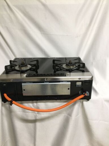 北見市発】リンナイ RINNAI グリル付きガステーブル RTE65VARBR 2017年