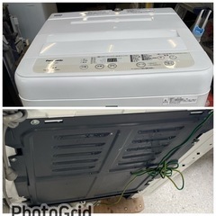 お薦め品‼️つけ置き洗浄及び簡易分解洗浄済み‼️パナソニック洗濯機5kg2017年
