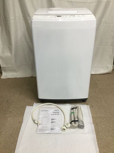 【北見市発】アイリスオーヤマ IRIS OHYAMA 全自動電気洗濯機 IAW-T804E 2022年製 8.0kg 白 (E2815knthY)