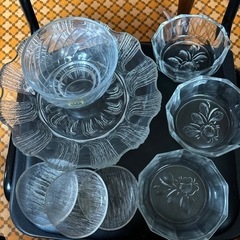 生活雑貨 食器 プレート佐々木硝子　ガラス　