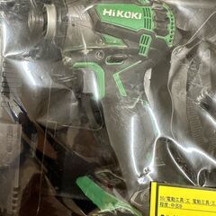 U1538】○インパクトドライバー ハイコーキ WH36DC バッテリー×2、充電器×1