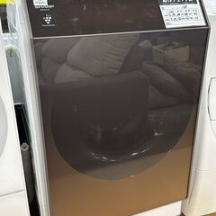 【U1541】★ドラム洗濯機 シャープ ES-G110TL 2017