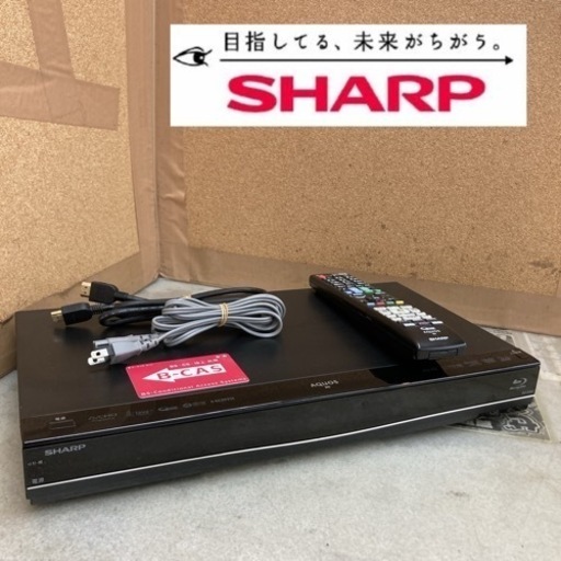S266 ⭐ SHARP ブルーレイレコーダー 500GB 1チューナー 14年製 BD-S560 ⭐動作確認済 ⭐クリーニング済