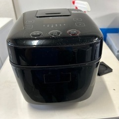 使用激短！ブラック色ニトリ洗濯機6kg！炊飯器！2023年！美品！早い者勝ちです！