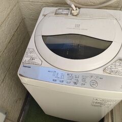 洗濯機　TOSHIBA  AW-5G6