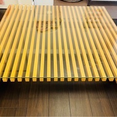 家具 アルモニア　センターテーブル　ダイニングテーブル　ローテーブル　強化ガラス　