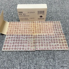 Swarovski vintage #5000 8mm 両穴 通し穴 ビーズ クリスタル