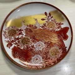 九谷焼　大皿31cm　九谷錦泉　飾り皿