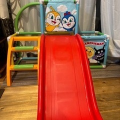 アンパンマン　ジャングルジム　滑り台　おもちゃ 遊具