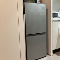 AQUA (アクア) 冷蔵庫 126L 2ドア  ブラッシュシル...