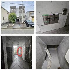 🏠中島駅徒歩5分　オートロック付きマンション内の倉庫と郵便…