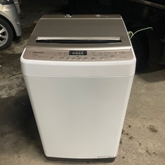 ハイセンス　洗濯機　HW-DG75A 2018年製