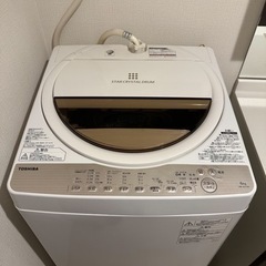 TOSHIBA 洗濯機 AW-6G5 2016年