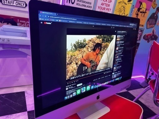 iMac 2020 27インチ　パソコン デスクトップパソコン