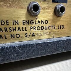 69〜70年製マーシャルJMP50 1987モディファイmarshall