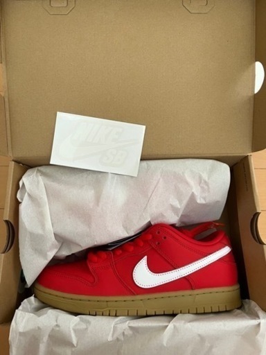 スニーカー Nike SB Orange Label University Red Gum\n
