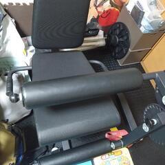 モリヤ レッグエクステンション レッグカール マシン 筋トレ【引き取り限定】