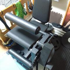 モリヤ レッグエクステンション レッグカール マシン 筋トレ【引き取り限定】