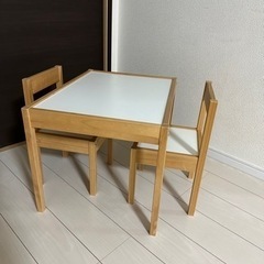 IKEA キッズテーブル&チェアセット