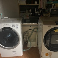 ドラム式洗濯機2台