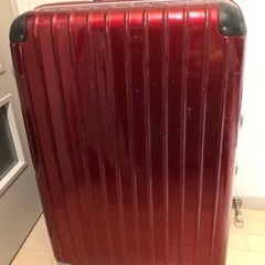 スーツケース　赤  ★6/9〜6/20に引取可能な方★