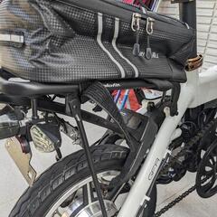 グラフィットバイク用 リヤキャリアとバック