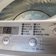 🟧洗濯機37   Panasonic 2019年製 5kg 大阪府内全域配達無料 設置動作確認込み 保管場所での引取は値引きします