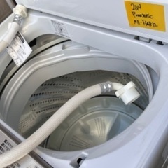 🟧洗濯機37   Panasonic 2019年製 5kg 大阪府内全域配達無料 設置動作確認込み 保管場所での引取は値引きします