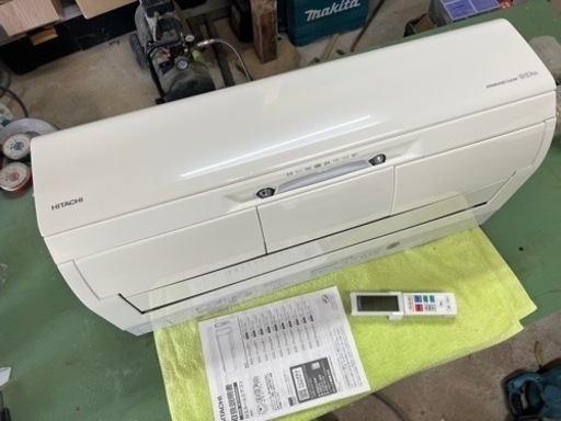 日立　ルームエアコン　白くまくん　RAS-JT28JE7  2020年製　10畳　室内機クリーニング済み