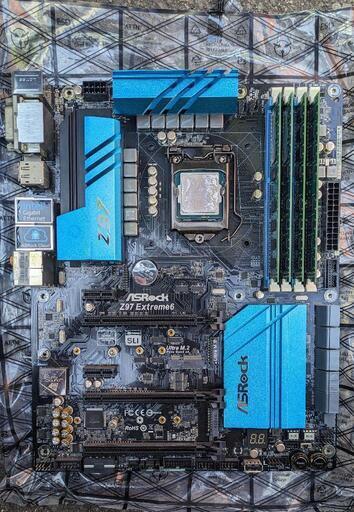 \n\nASRock  Z97 EXTREME6 i7 4790 DDR3 4GB×4枚
