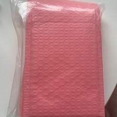 プチプチ袋　ピンク　20枚