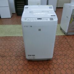 ID 513211 洗濯機5.5K シャープ 2018年 ES-T5E6-KW