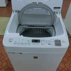 ID 513211 洗濯機5.5K シャープ 2018年 ES-T5E6-KW