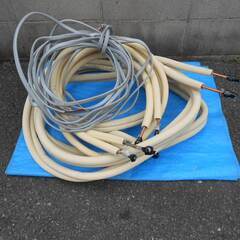 配送出来ます】エアコン配管 8.4m+2.6m 電源ケーブル 11.0m 100v使用（