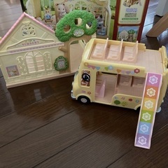 シルバニアファミリー 幼稚園 バス おもちゃ