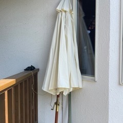 【決まりました】ウッドパラソル　タカショー