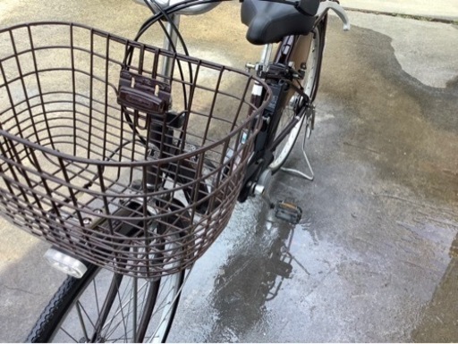 391 ブリヂストン新機種電動アシスト自転車アシスタ26インチブラウン