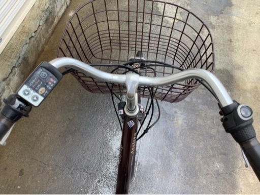 391 ブリヂストン新機種電動アシスト自転車アシスタ26インチブラウン