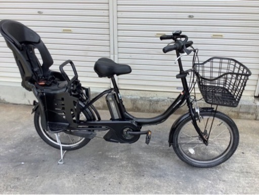394  ヤマハ新機種電動アシスト自転車pasBabby20インチブラックアルミボディー