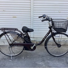 396 パナソニック新機種電動アシスト自転車vivi style DX26インチブラウン