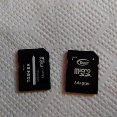 マイクロSDカード2点セット/使用可能/32GB/8GB/中古品
