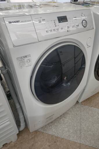 ☆SHARP/シャープ/10kgドラム式洗濯機/2019年式/ES-H10C-WL/№2138☆