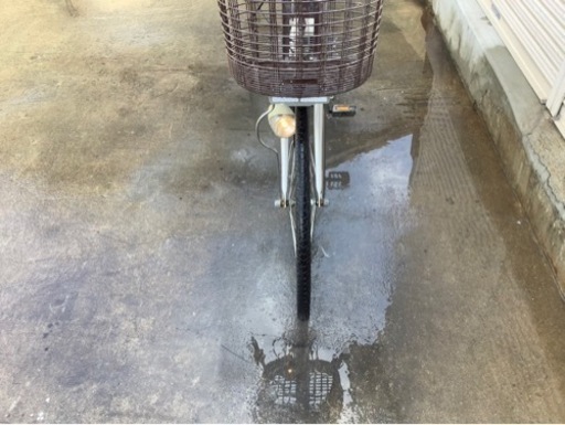 407 パナソニック新機種電動アシスト自転車viviALFIT26インチシルバー