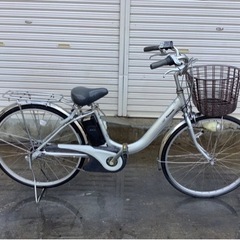 407 パナソニック新機種電動アシスト自転車viviALFIT26インチシルバー 