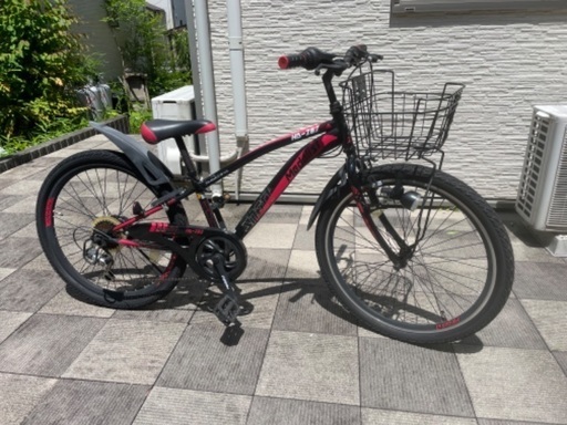 子供用自転車２４インチ６段ギア