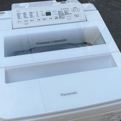 【RKGSE-174】特価！Panasonic/7kg全自動洗濯機/NA-FA70H8/中古/2020年製/当社より近隣地域無料配達